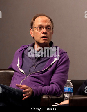 David Hyde Pierce Förderung des Comedy-Films, in dem er Sterne, "Perfekte Gastgeber" Stockfoto