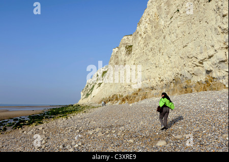 Cap Blanc-Nez, Hamiot, Pas-De-Calais, Nord Pas De Calais, Frankreich Stockfoto