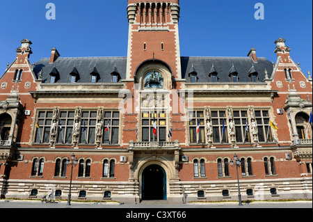 Dunkerque, Nord, Nord-Pas-de-Calais,France.Town Hall und Glockenturm Stockfoto