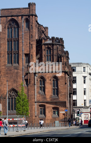 John Rylands University Library Deansgate Manchester England Stockfoto