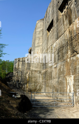 Die Eperlecques Blockhaus, Pas-De-Calais, Nord-Pas-de-Calais, Frankreich, WW II, Basis der V2 Waffenfabrik, museum Stockfoto