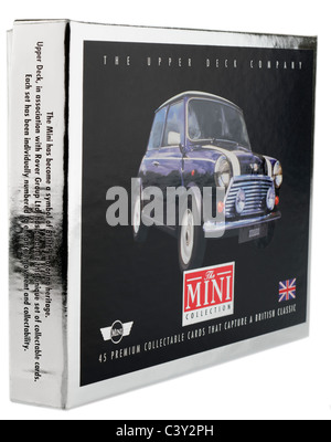 45 Premium sammelbare Karten aus dem oberen Deck-Unternehmen namens The Mini Collection. EDITORIAL NUR Stockfoto