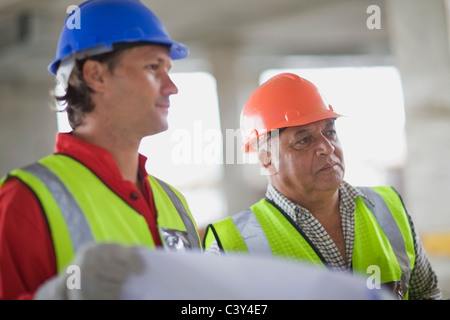 Architekt und Baumeister Stockfoto