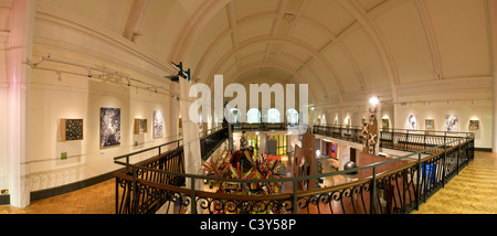 Panorama des Innenraums von The Horniman Museum, Forest Hill, London, UK Stockfoto