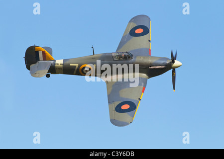 Eine klassische WW2 Kampfveteranen - The Hawker Sea Hurricane der Royal Navy Stockfoto