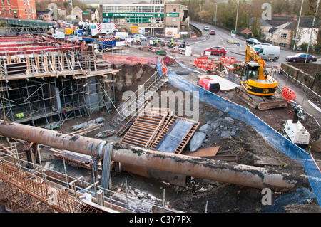 Cotswold Kanäle Projekt, Stroud, Gloucestershire, Cotswolds, UK Stockfoto