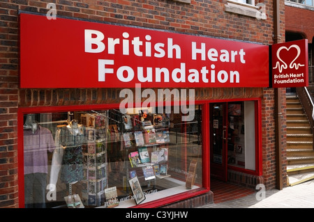 British Heart Foundation Charity-Shop, Windsor, Berkshire, Vereinigtes Königreich. Stockfoto