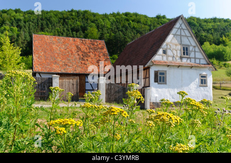 Altbau, Architektur, außen, outdoor, Bauernhaus, BRD, Bundesrepublik, Deutsch, Deutschland, draussen, draußen, europäisch, E Stockfoto