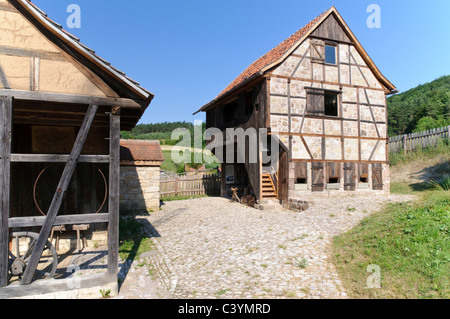 Altbau, Architektur, außen, outdoor, Bauernhaus, BRD, Bundesrepublik, Deutsch, Deutschland, draussen, draußen, europäisch, E Stockfoto