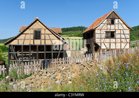 Altbau, Architektur, außen, outdoor, Bauernhaus, BRD, Bundesrepublik, Deutsch, Deutschland, draussen, draußen, europäisch, E Stockfoto