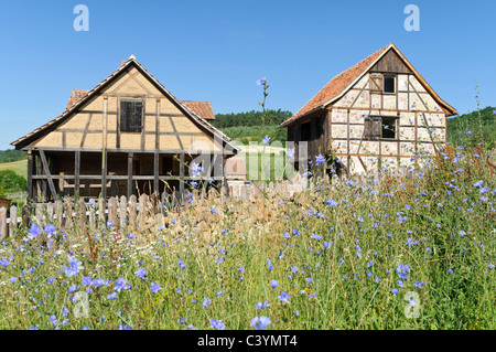 Altbau, Architektur, außen, outdoor, Bauernhaus, BRD, Bundesrepublik, Deutsch, Deutschland, draussen, draußen, europäisch, E Stockfoto