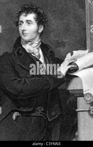 Sir Francis Burdett, 5. Baronet (1770-1844) auf Gravur aus dem Jahre 1844. Englische reformorientierte Politiker. Stockfoto