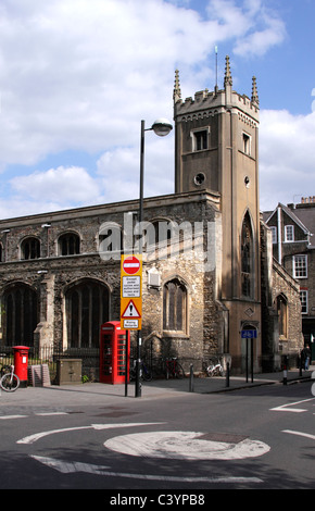 St. Clemens Kirche Bridge Street Cambridge Stockfoto