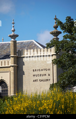 Brighton Museum and Art Gallery im Mai Stockfoto