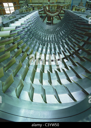 Montage, Montage, Buildimg, Wirtschaft, Elektrotechnik, Engineering, Europa, europäisch, Fabriken, Werk, Montage, Gas Stockfoto