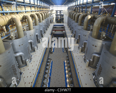 Architektur, Gebäude, Kessel, Kessel, Wirtschaft, Europa, europäische, Fabriken, Fabrik, Fabrik, Essen, Deutsch, Deutschland, Ha Stockfoto