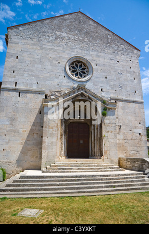 Kirche und Kloster des Heiligen Franziskus, Crkva ich Samostan Sv Franje, Pula, Istrien, Kroatien Stockfoto