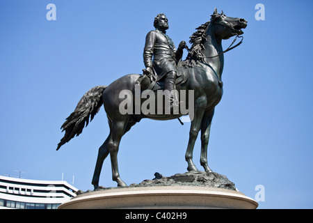 Union Major General George Henry Thomas, Thomas Kreis Park, Washington DC Stockfoto