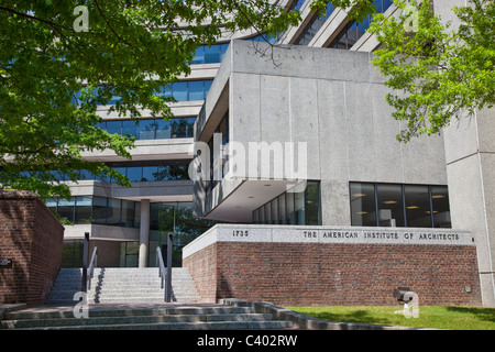 Das American Institute of Architects, Washington DC Stockfoto