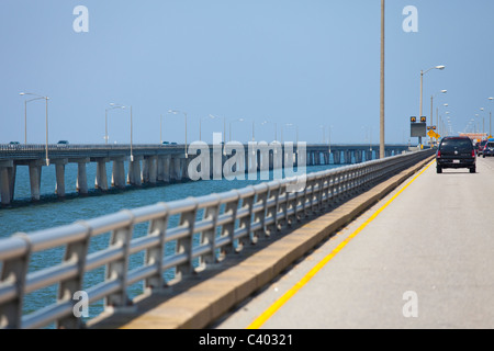 Chesapeake Bay Bridge Tunnel, Virginia Stockfoto