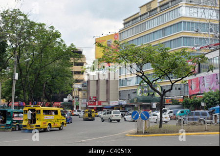 Osmena Circle Fuente Cebu City Philippinen Stockfoto