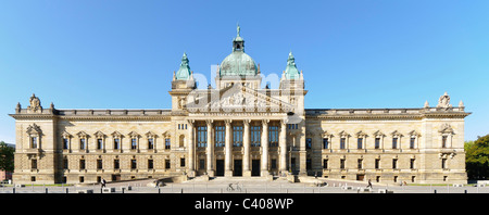 Architektur, außen, Außenansicht, Baustil, Gebäude, BRD, Bundesrepublik, Bundesverwaltungsgericht, Deutsch, Stockfoto