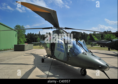 A-109 Agusta / AgustaWestland AW109 Hubschrauber des belgischen Luft Komponente, Belgien Stockfoto