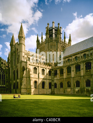 Achteck-Kathedrale Ely Cambridgeshire England Stockfoto
