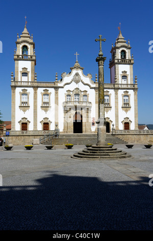 Igreja da Misericórdia (Kirche der Barmherzigkeit) in Viseu, Portugal, Europa Stockfoto