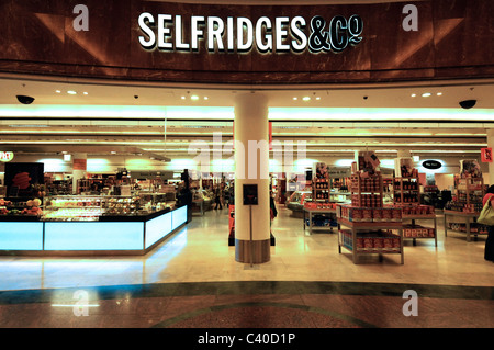 Selfridges und co Shop Abteilung Stockfoto