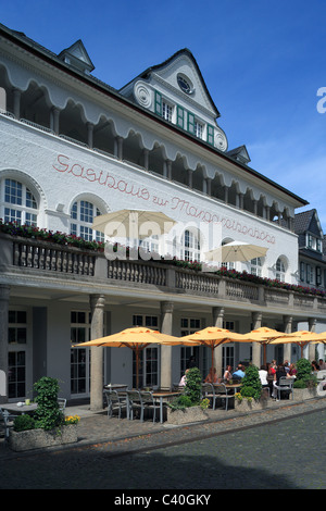 Industriekultur, Friedrich Alfred Krupp, Margarethe Krupp, Arbeiterklasse Siedlung, Gasthaus, Krupp-Siedlung, Margarethenhohe, Stockfoto