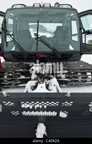 PRINOTH BR 350 Snowcat Pflege Maschine Stockfoto