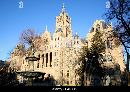 Die Stadt und Rat-Gebäude in Washington Square, früher die Hauptstadt des Bundesstaates Stockfoto