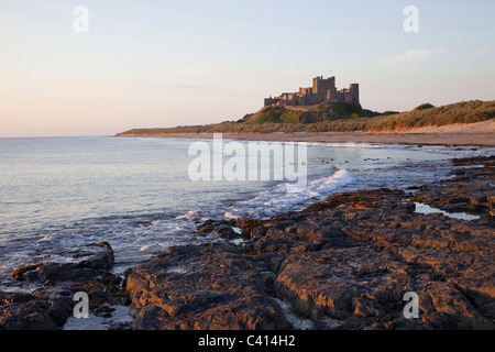 UK, Vereinigtes Königreich, Großbritannien, Großbritannien, England, Northumberland, Northumbria, Bamburgh, Bamburgh Castle, Burg, Burgen, Nein Stockfoto