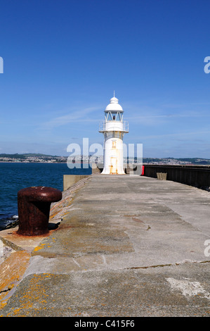 Brixham Leuchtturm Hafen von Brixham Devon England UK GB Stockfoto