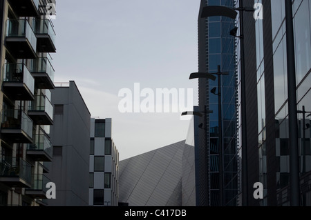 Hochhaus, Docklands, Dublin Stockfoto