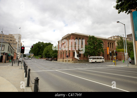 Stadt Hobart in Tasmanien, Australien. Beginn des Sommers 2010 Stockfoto