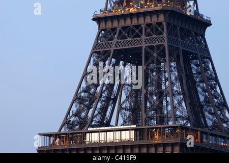 Europa, Frankreich, Paris, Eiffelturm, Tour Eiffel, Eiffel, Turm, Tourismus, Reisen, Urlaub, Urlaub Stockfoto