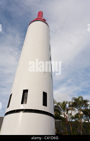 Blickte zu einer frühen Polaris a-1 ballistischen Raketen... Polaris a-1 u-Booten aus startbaren ballistische Flugkörper. Entwickelt von Lockheed Stockfoto