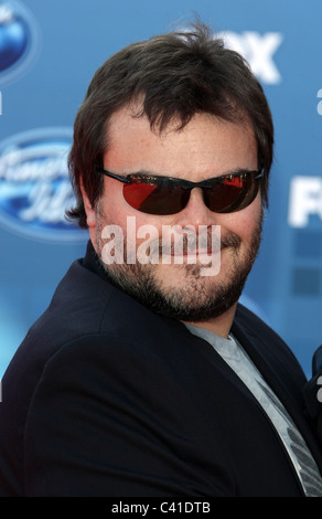 JACK BLACK AMERICAN IDOL GRAND FINAL 2011 DOWNTOWN LOS ANGELES Kalifornien USA 25 Mai 2011 Stockfoto