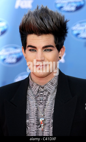 ADAM LAMBERT DSDS GRAND FINAL 2011 DOWNTOWN LOS ANGELES Kalifornien USA 25 Mai 2011 Stockfoto