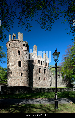 Frühling Zeit Schuss von Huntly Castle, Huntly, Moray Firth, Schottland Stockfoto