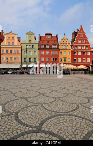 Architektur, breslau, Gebäude, Zentrum, Stadt, Stadtbild, Farbe, solny, schlesien, Breslau, uefa, polen, Dolnyslask, Foto Kazimierz Jurewicz Stockfoto