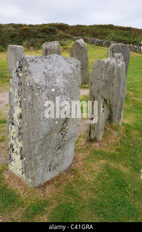 DROMBEG Stone Circle-County Cork-Irland Stockfoto