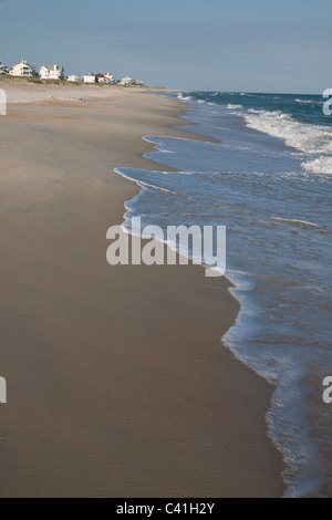 Wohnsiedlung entlang Golf von Mexiko St George Island Florida USA Stockfoto