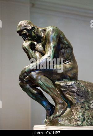 Der Denker (Le Penseur) von Auguste Rodin, 1901 Stockfoto