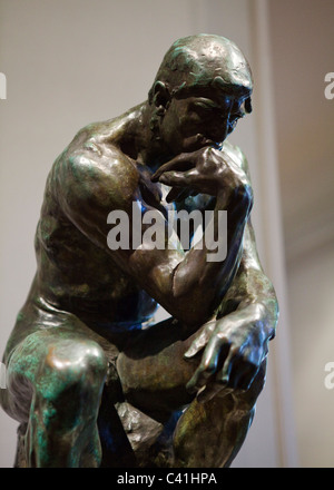 Der Denker (Le Penseur) von Auguste Rodin, 1901 Stockfoto