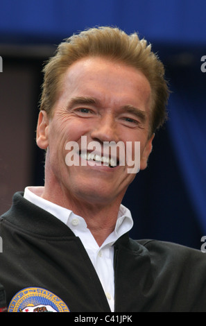 Arnold Schwarzenegger, Schauspieler, Bodybuilder und Ex-Gouverneur von Kalifornien. 13.11.04 Stockfoto