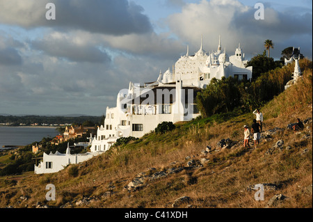 URUGUAY-Casa Pueblo-Haus und Museum der Künstler Carlos Páez Vilaró in Punta Ballena in der Nähe von Punta del Este Stockfoto