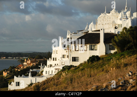 URUGUAY-Casa Pueblo-Haus und Museum der Künstler Carlos Páez Vilaró in Punta Ballena in der Nähe von Punta del Este Stockfoto